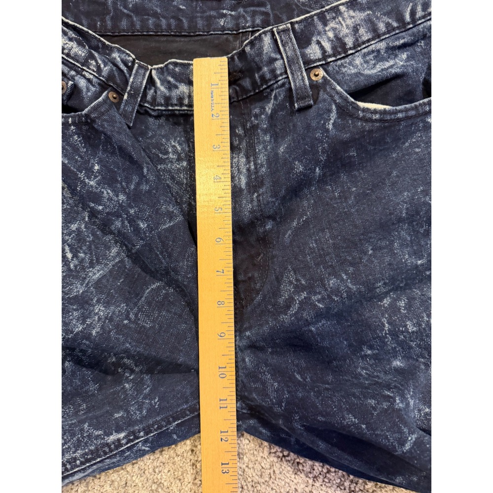 Levis 541 Jeans Mens 36x32 Blue Athletic Taper Acid Wash Stretch Denim Pants - Picture 7 of 11
